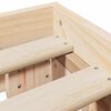 vidaXL Sengeramme uten madrass 120x200 cm heltre furu