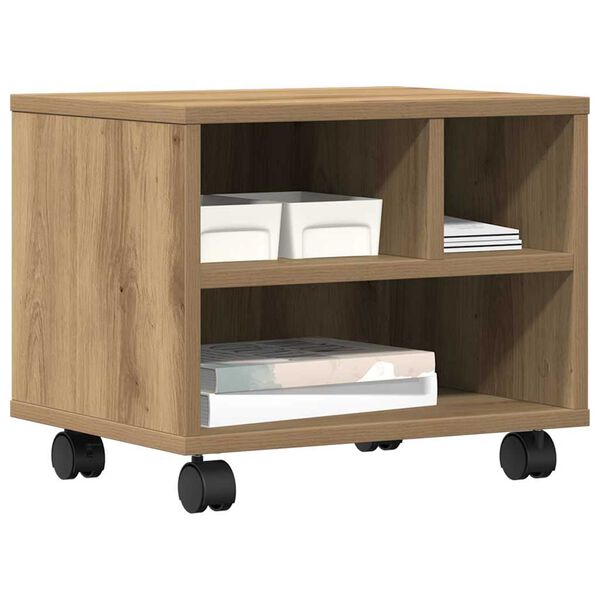 vidaXL Skiverstativ Artisan Eik 41 x 32 x 34,5 cm Konstruert tre