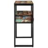 vidaXL Konsollbord Flerfarget 90 x 33 x 75 cm Massiv Reclaim Tre