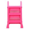 vidaXL Sammenleggbar sklie for barn 111 cm rosa