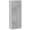 vidaXL Arkivskap betonggr&aring; 60x32x153 cm konstruert tre