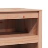 vidaXL Kjøkkenskap med hylle Brun Eik 106 x 55 x 64 cm Massiv furu