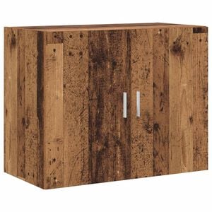 vidaXL Veggskap Gammelt tre 80 x 42,5 x 64 cm Konstruert tre