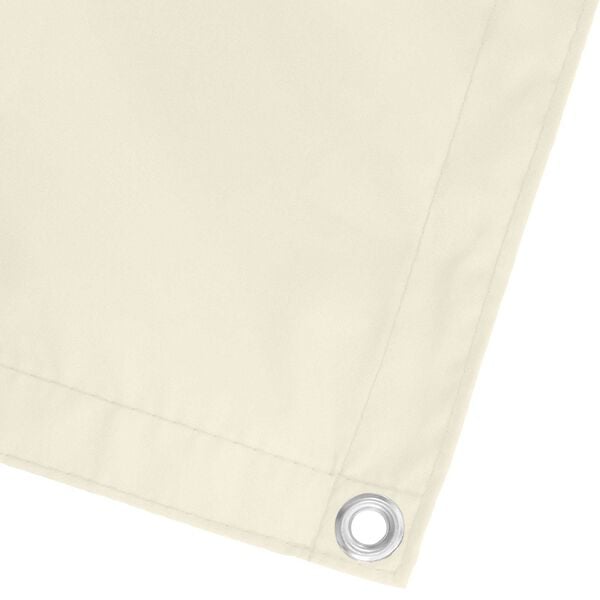 vidaXL Balkong Skjerm Krem 110 x 200 cm Oxford Stoff