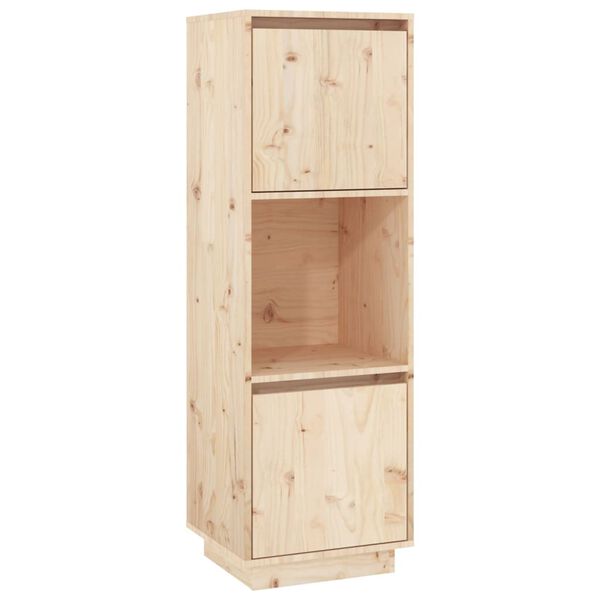 vidaXL Highboard 38x35x117 cm heltre furu