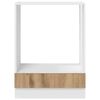 vidaXL Hengende skap Artisan Eik 60 x 46 x 81,5 cm Konstruert tre