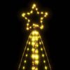 vidaXL LED juletre 615 LEDs Varm Hvit 404,5 cm