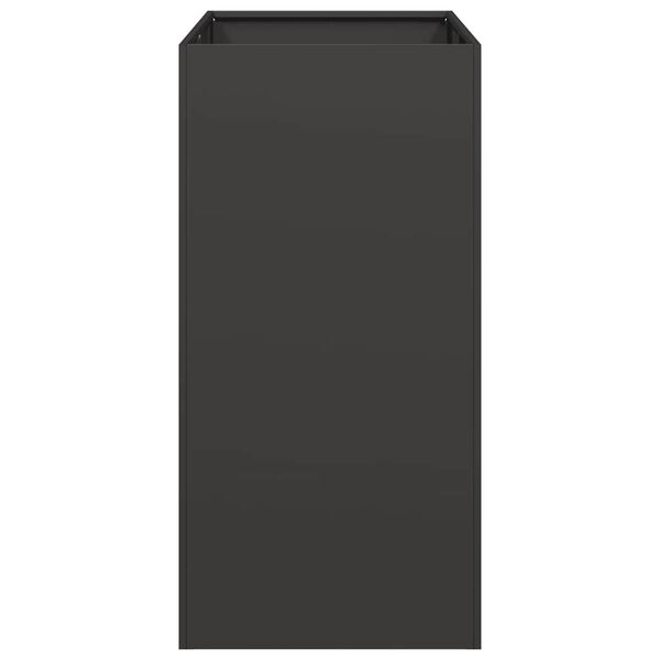 vidaXL Plantekasse svart 40x80x80 cm st&aring;l