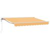 vidaXL Elektrisk Utrekkbar Markise sand 5 &times; 3,5 m