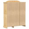 vidaXL Garderobe Corona 151,5x52x186 cm heltre furu