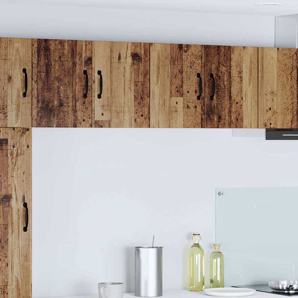 vidaXL Kjøkken veggskap 2 pcs Gamle tre 60 x 31 x 40 cm Konstruert tre