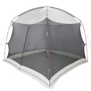 vidaXL Myggnett-telt Gr&aring; 320 x 320 x 218 cm Polyester og Fiberglass