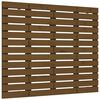 vidaXL Veggmontert hodegavl honningbrun 146x3x91,5 cm heltre furu