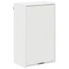 vidaXL Baderomsskap Hvit 39 x 23,5 x 65 cm Konstruert tre, Metall