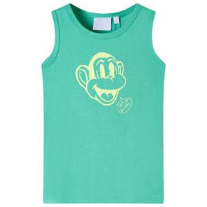 Singlet for barn gr&oslash;nn 92