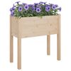 vidaXL Plantekasser 2 stk 70x31x70 cm heltre furu