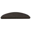 vidaXL Selvklebende trappematter 10 stk svart 56x17x3 cm