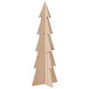 vidaXL Juletre av tre til pynt 112 cm heltre furu