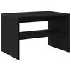 vidaXL TV-benk svart eik 60x40x40 cm konstruert tre