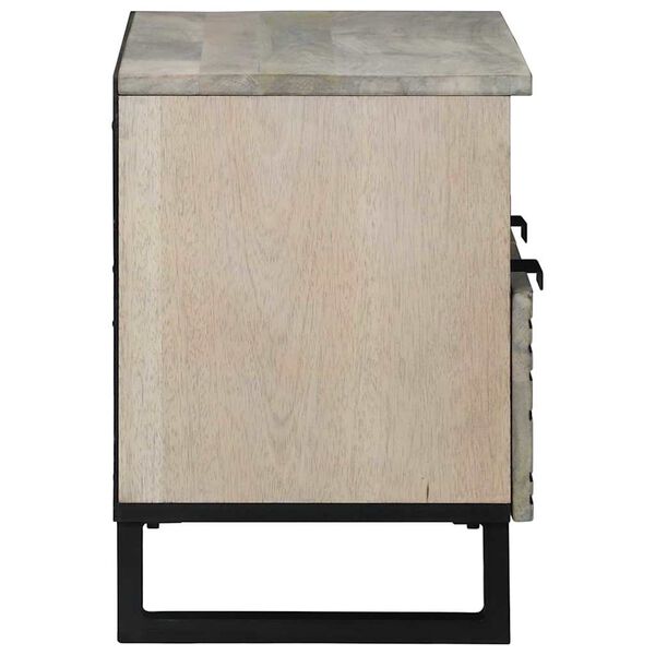 vidaXL TV Enheter med skuff Hvit 70 x 33 x 46 cm Konstruert tre