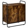 vidaXL Skjenk R&oslash;kt Eik 68 x 35 x 75 cm Konstruert tre