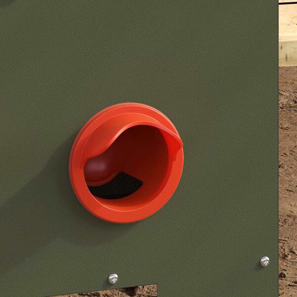 vidaXL H&oslash;nsefutteral 2 pcs Olivengr&oslash;nn 40,5 x 25 x 38 cm