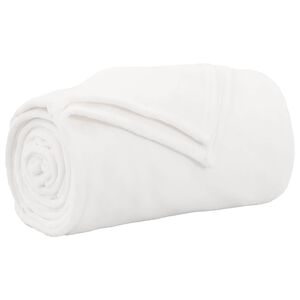 vidaXL Teppe Hvit 130 x 150 cm 0.51 kg Fleece
