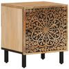 vidaXL Nattbord 40x33x46 cm heltre mango