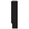 vidaXL Radiatordeksel svart 112x19x81,5 cm MDF