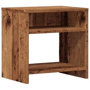 vidaXL Nattbord gammelt tre 40x30x40 cm konstruert tre