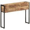 vidaXL Plantekasse 90x20x68 cm grov heltre mango