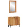 vidaXL Baderomsskapsett 2 stk. Naturlig 62 x 33 x 58 cm