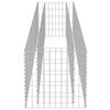 vidaXL Gabion høybed galvanisert stål 270x50x50 cm