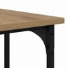 vidaXL Skrivebord Artisan Eik 139 x 139 x 75 cm Konstruert tre