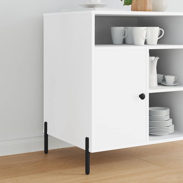 vidaXL M&oslash;belf&oslash;tter 12 pcs Svart 66 x 36 x 160 mm Jern