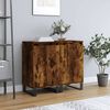 vidaXL Skjenker 2 stk r&oslash;kt eik 40x35x70 cm konstruert tre