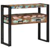 vidaXL Konsollbord Flerfarget 90 x 33 x 75 cm Massiv Reclaim Tre
