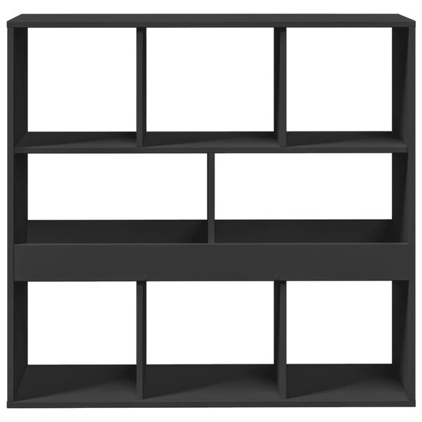 vidaXL Bokhylle/romdeler svart 100x33x94,5 cm