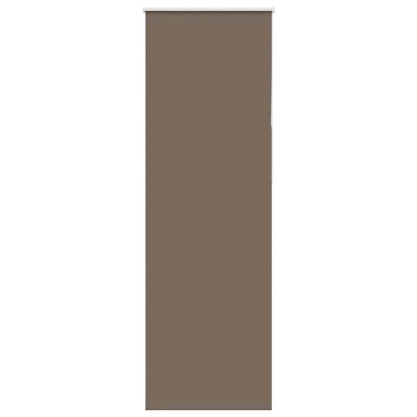 vidaXL Rullegardin lystette 75x210 cm stoff bredde 70,7 cm polyester