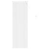 vidaXL Venetiansk persienne Hvit 150 x 50 cm 25 mm PVC