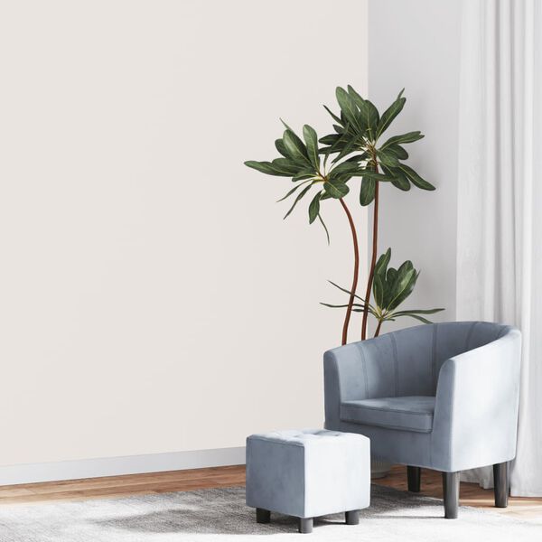 vidaXL Veggtapet 3D ensfarget brun 10x0,53 m ikke-vevd