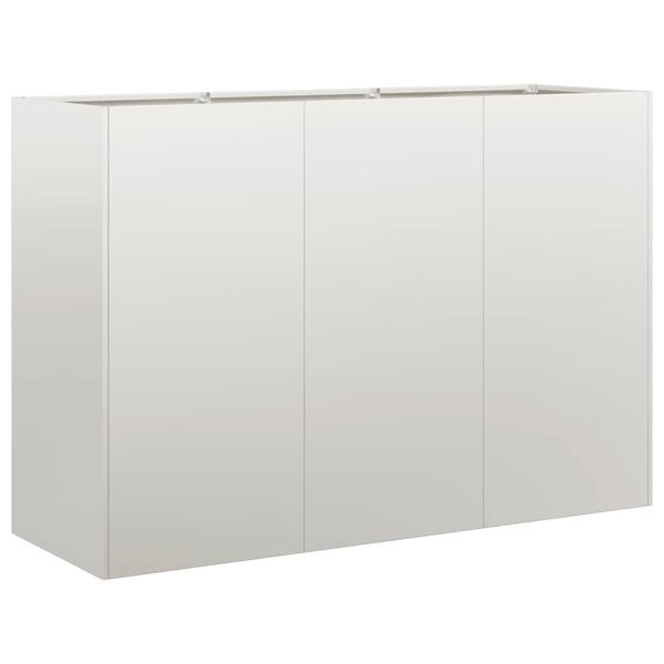 vidaXL Plantekasse 120x40x80 cm rustfritt st&aring;l
