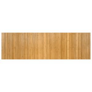 vidaXL Teppe rektangul&aelig;r naturell 60x200 cm bambus