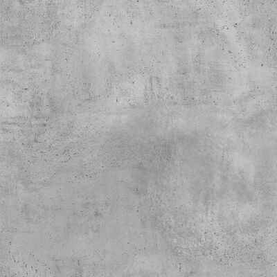 vidaXL Skoskap betonggrå 54x34x183 cm sponplate