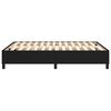 vidaXL Boxspring-sengeramme svart 135x190 cm Double stoff