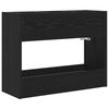 vidaXL Parasollstativ Svart Eik 65 x 24 x 50 cm Konstruert tre