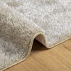 vidaXL Teppe ISTAN med lang luv skinnende utseende beige 160x230 cm