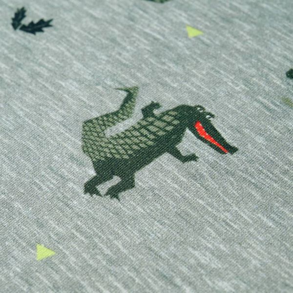 Barnegenser lyseblå melert 92