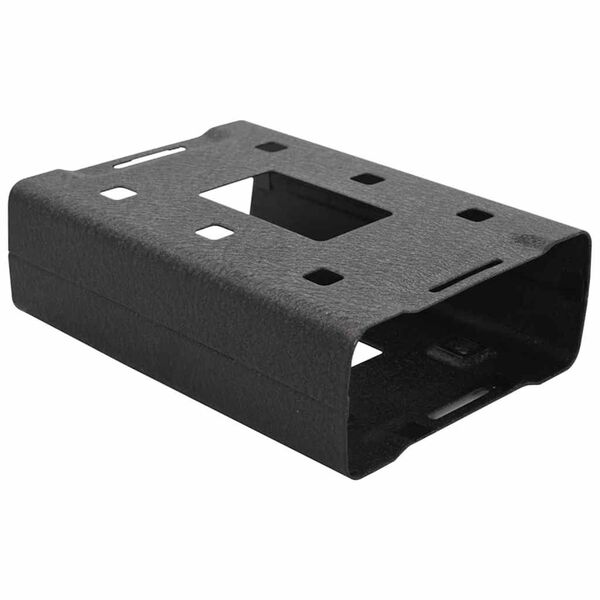 vidaXL Bil Safe med l&aring;s Svart 21.8 x 16 x 7 cm St&aring;l