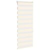 vidaXL Sebragardin marmor beige stoff bredde 60,9 cm polyester
